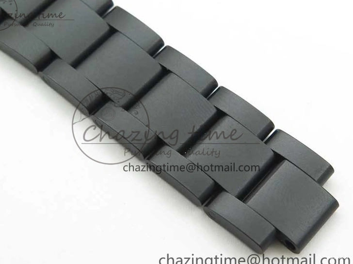 Crystal Bracelet on A7750 Black Edition Rainbow PVD Blaken Best Bezel Dial VR PVD Daytona V2 1226